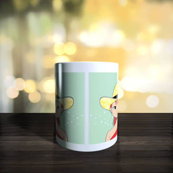 Jack and Rex | Plain Ceramic : Cosmic Cowgirl #228 NFT White White Crypto NFT Fan Coffee Cup, White Printed Microwave and Dishwasher Safe | White Printed Coffee | 325ML Ceramic Coffee Mug (325 ml) Jack and Rex | Plain Ceramic : Cosmic Cowgirl #228 NFT White White Crypto NFT Fan Coffee Cup, White Printed Microwave and Dishwasher Safe | White Printed Coffee | 325ML Ceramic Coffee Mug (325 ml)