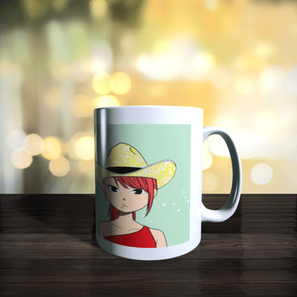 Jack and Rex | Plain Ceramic : Cosmic Cowgirl #228 NFT White White Crypto NFT Fan Coffee Cup, White Printed Microwave and Dishwasher Safe | White Printed Coffee | 325ML Ceramic Coffee Mug (325 ml) Jack and Rex | Plain Ceramic : Cosmic Cowgirl #228 NFT White White Crypto NFT Fan Coffee Cup, White Printed Microwave and Dishwasher Safe | White Printed Coffee | 325ML Ceramic Coffee Mug (325 ml)
