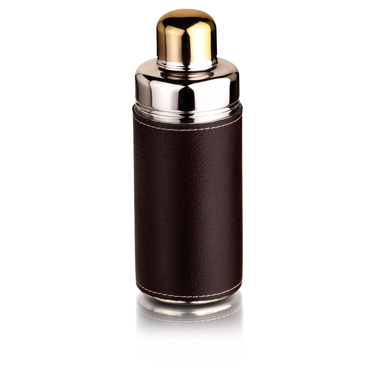 Jack and Rex | Stainless Steel Cocktail Shaker with Leatherette grip Set Of 1-piece Jack and Rex | Stainless Steel Cocktail Shaker with Leatherette grip Set Of 1-piece