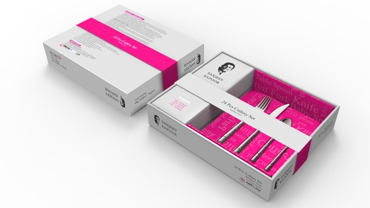 jack-and-rex-cutlery-set-with-dessert-knife-set-of-24-pcs-satin jack-and-rex-cutlery-set-with-dessert-knife-set-of-24-pcs-satin Jack and Rex offers practical and beautiful cutlery for your kitchen. Sanjeev Kapoor cutlery is a must have for any kitchen. Our collection is an excellent demonstration of the beautification of cutlery. Make meals an elegant affair with well-designed, 100% food grade stainless steel cutlery.